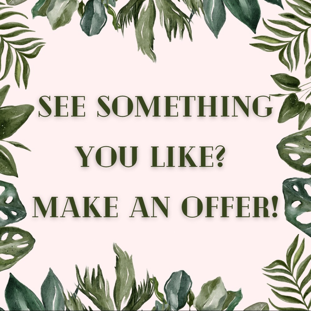 Offers Welcome!